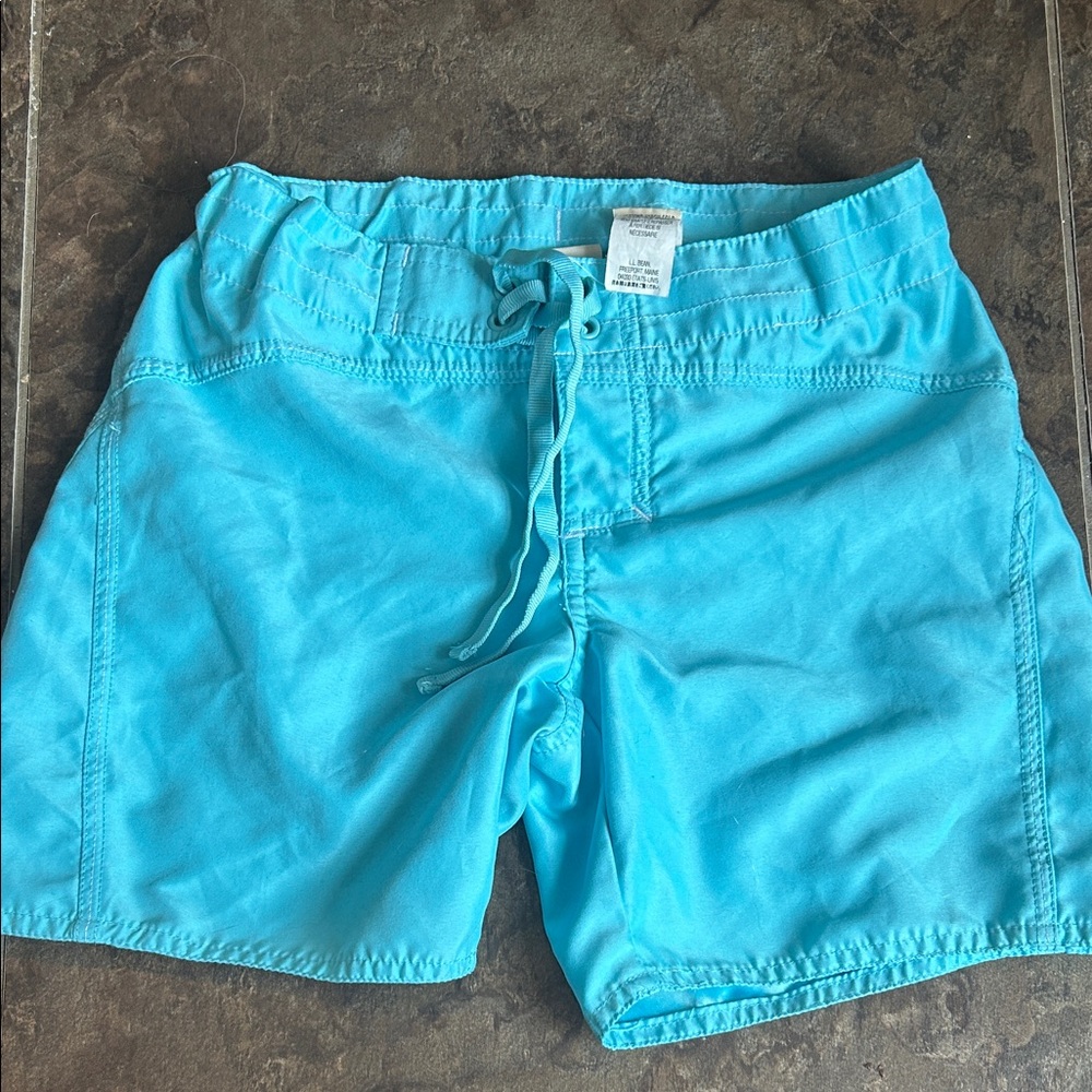 Girls LL Bean swim shorts